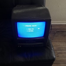 Symphonic TVCR9F1 9  Retro Gaming VCR/VHS CRT Combo No Remote WORKS