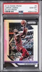 2018 PANINI PRIZM SILVER PRIZM #6 LEBRON JAMES PSA 10
