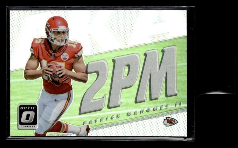 2017 Donruss Optic Patrick Mahomes II AKA #30 Rookie Chiefs SE2467