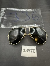 Vintage B L Ray Ban Bausch  Lomb G-15 58mm Aviator SUNGLASSES Read 