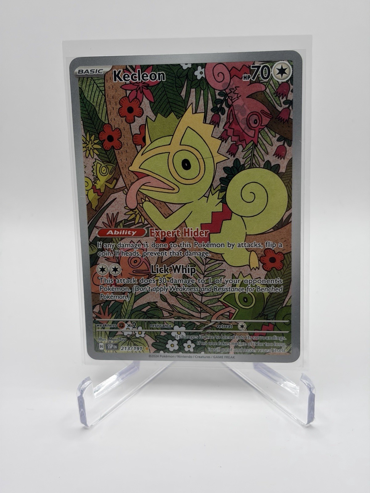Kecleon 213/191 Sv08: Surging Sparks Holo