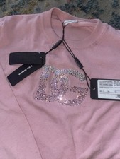 Dolce & Gabbana Pink Sweater Size Medium Kids Pullover