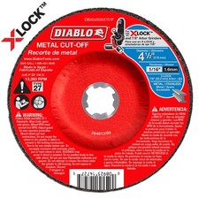 Diablo DBX045063701F 4-1/2" Type 27 Metal Cut-Off Disc