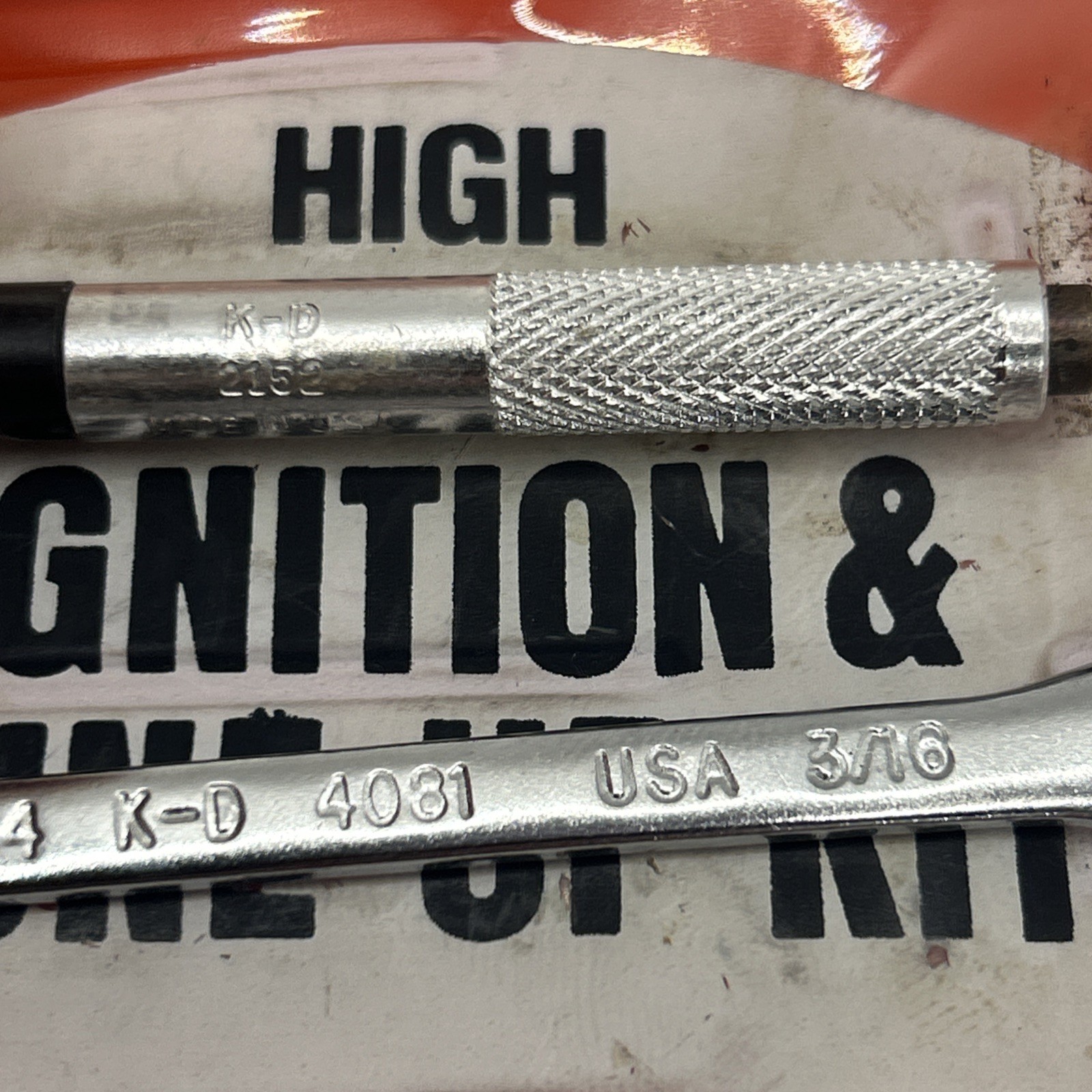 KD Tools 4088 High Performance Tune-Up kit Ignition wrenches, Feeler Gauge, File