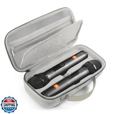 Wireless Microphone Portable Carrying Case Compatible with JBL Wireless Two M