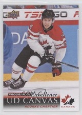 2018-19 Upper Deck UD Canvas Program of Excellence Rourke Chartier #C260 0cg