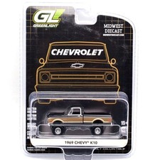 Greenlight 1969 Chevy K10 (Black/Gold)