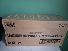 240 count Lansinoh Stay Dry Disposable Nursing Pads, Soft and Super Absorbent