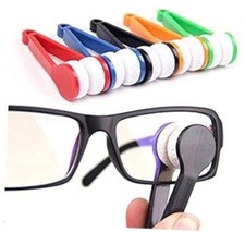 12 Pcs Mini Sun Glasses Eyeglass Microfiber Spectacles Cleaner Soft Brush