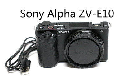 Sony Alpha ZV-E10 Flip Screen 24.2MP APS-C Mirrorless Vlog Digital 4KCamera Body