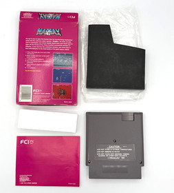 Retro 1988 "MagMax" FCI (Nintendo Entertainment System, NES) CIB with manual