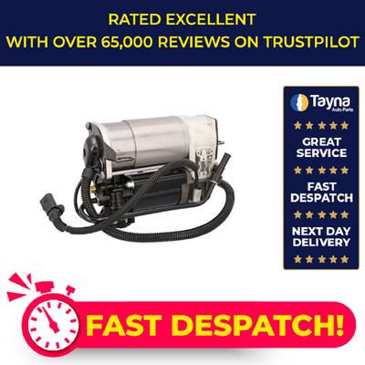 Air Suspension Compressor fits AUDI A8 D3 2.8 07 to 10 4E0616005D 4E0616007 Febi