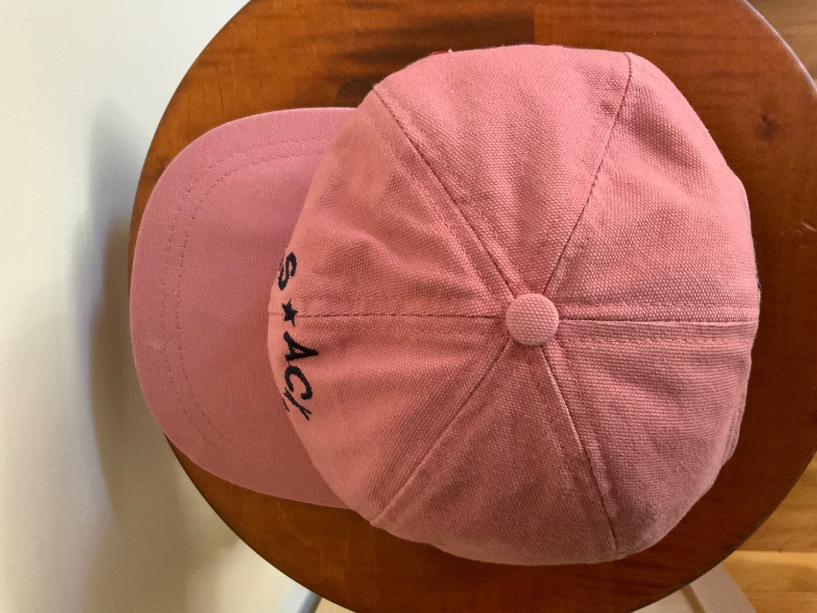 Vintg GS ACK Murray's Toggery Shop Nantucket Reds Ball Cap Faded Red C&C VI