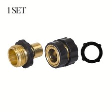 Brass Garden Hose Quick Connect Fittings - Leak-proof For Faucet Hose Brass Garden Hose Quick Connect Fittings - Leak-proof For Faucet Hose