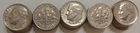1969 D  ROOSEVELT DIME ROLL (CIRCULATED CONDITION)