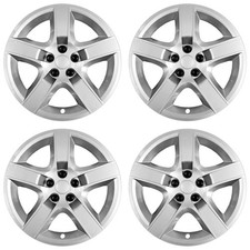 17 Screw-on Silver Wheel Cover Hubcaps For 2008-2012 Chevy Malibu