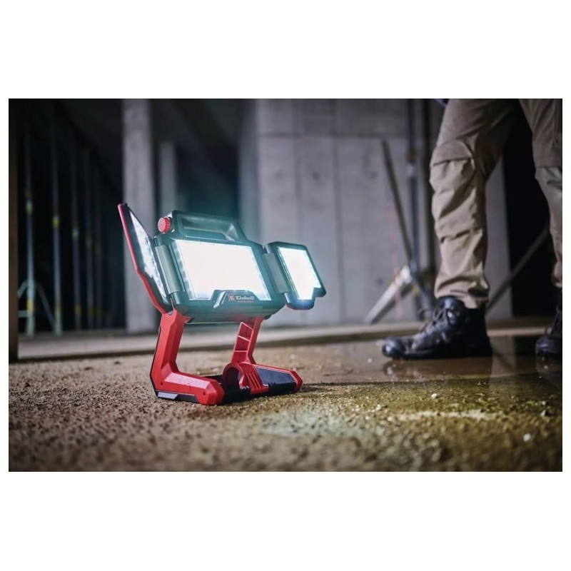 Faretto LED a Batteria Einhell Illuminazione Ambienti per Officina e Garage - Miniatura 4