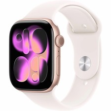 Image of Apple Watch Series 11 GPS (2025) 46mm Rose Gold Brand New Sealed