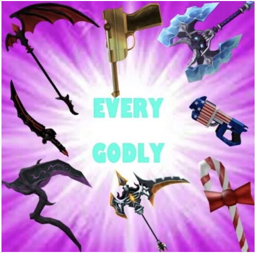 Roblox Murder Mystery 2 MM2 Icewing Ancient Godly Scythe Knife Fast  Shipping!