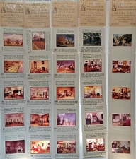 Lot Of 7 Pana Vue & Colonial Williamsburg Slides
