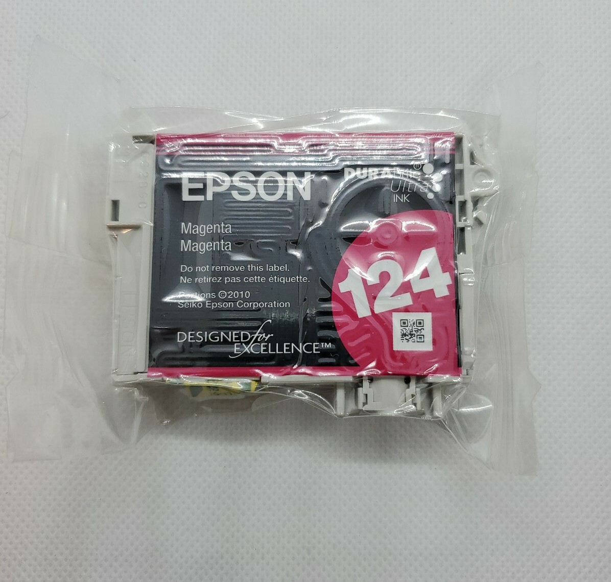 Epson Ink Printer Cartridge 124 Genuine OEM Magenta Exp 2019