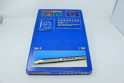 Lot de 8 voitures KATO LEMKE Eurostar soldes K10327 échelle N boîte dorigine rare édition spéciale