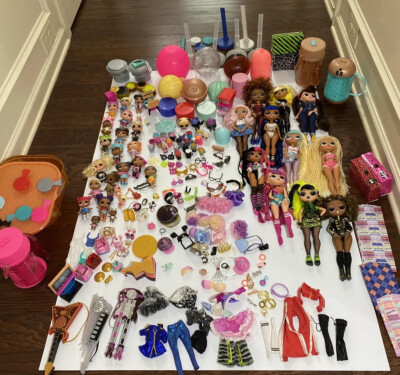 Omg Lol Surprise Dolls Big Mini Mga Clothes Stands Accessories