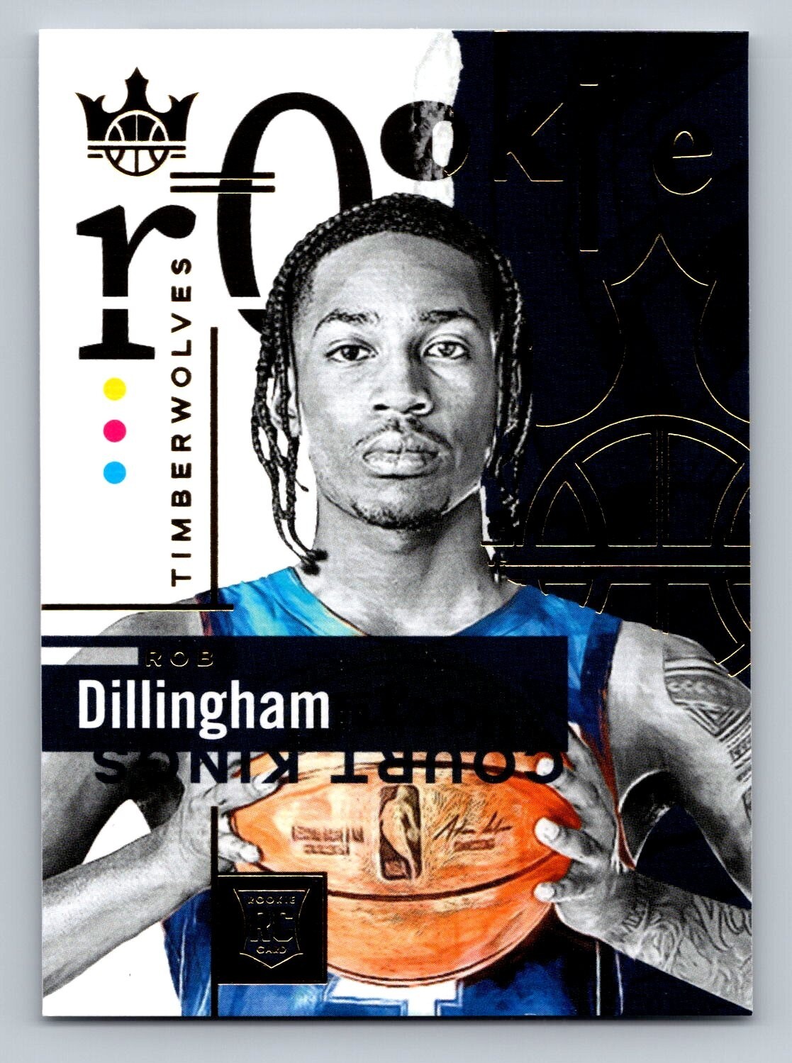2024-25 Panini Court Kings - Rookies I Robert Dillingham #101 (RC)