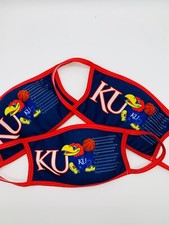 Kansas Jayhawks Double Layered Face Mask