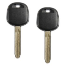 2 Replacement For Toyota Toy44g Transponder Ignition Key Blank Uncut Chip 2 Replacement For Toyota Toy44g Transponder Ignition Key Blank Uncut Chip