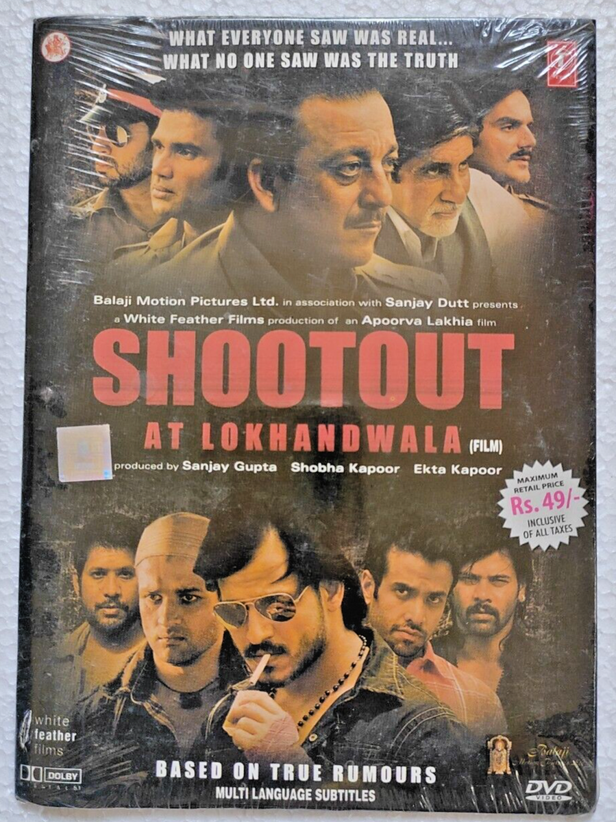 Shootout At Lokhandwala DVD Bollywood Movie DVD Amitabh Bachchan