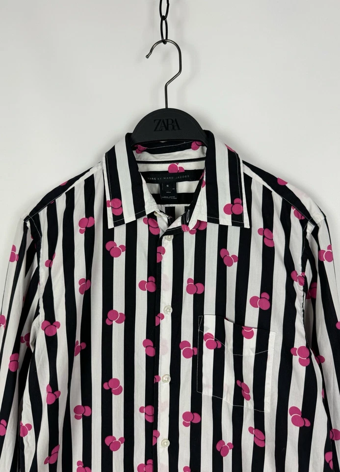 Marc by Marc Jacobs 条纹樱桃纽扣恤衫 — 第 2/4 张图片