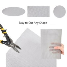 304 Stainless Steel 20 Mesh Woven Fine Metal Wire Screen Filter Sheet 30 X 21cm