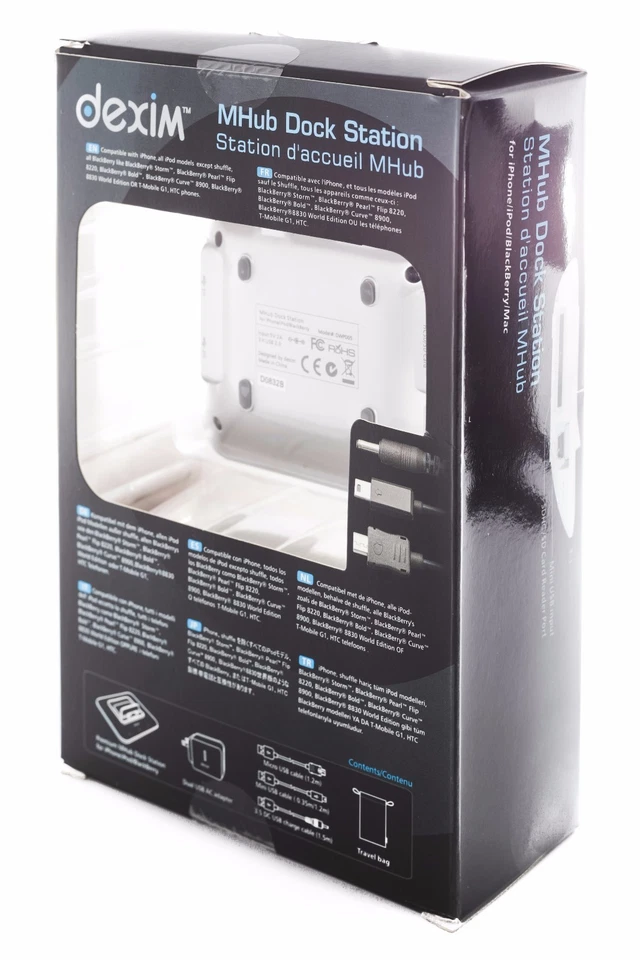 Dexim MHub Dock Station Premium for iPhone iPod Blackberry and Mac - Image 4 of 4