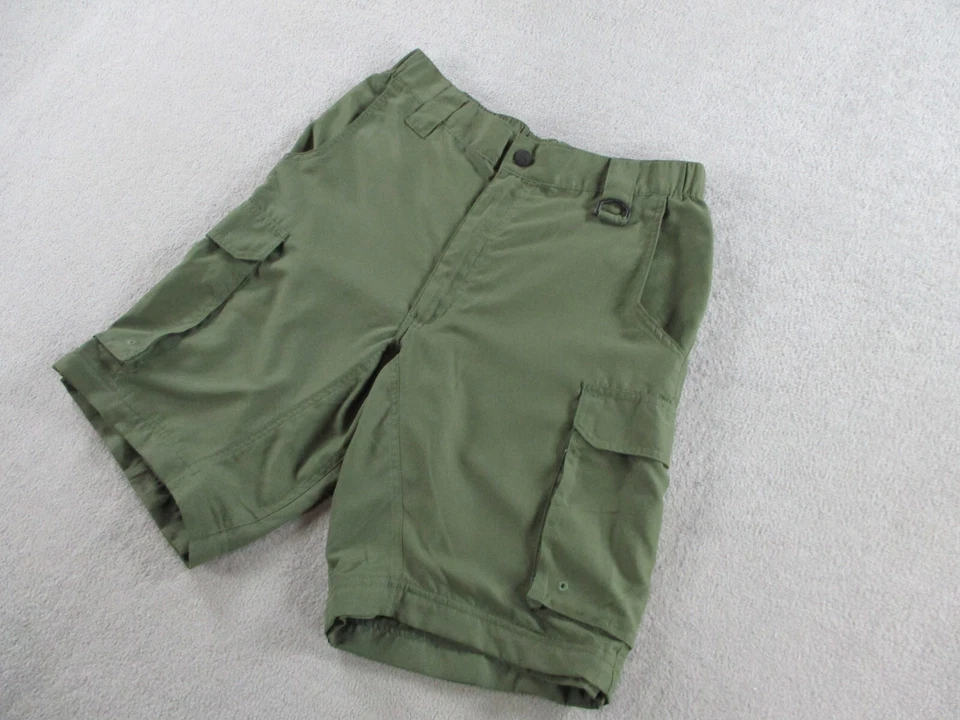 Boy Scouts of America Shorts Mens Small Green Cargo Relaxed Hiking Uniform - Image 2 of 4