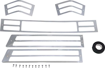 Parts Unlimited Tourbox Light Grille Set - DS-719701