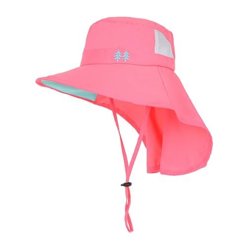 Kids Sun Hat Toddler Beach Play Hats Sun Protection One Size Watermelon Red - Bild 1 von 6