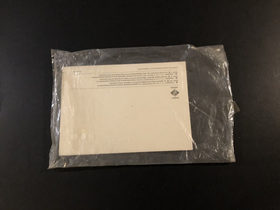 PlayStation 2 Console Instruction Manuals And Original Bag And Inserts