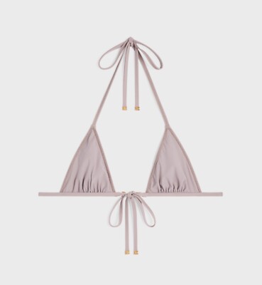 BNWT Celine Triomphe Two Piece Bikini Swim in Matte Jersey