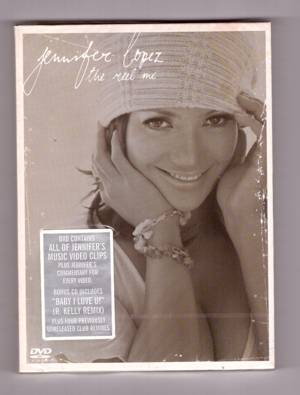JENNIFER LOPEZ - THE REEL ME  DVD + CD NUOVO SIGILLATO