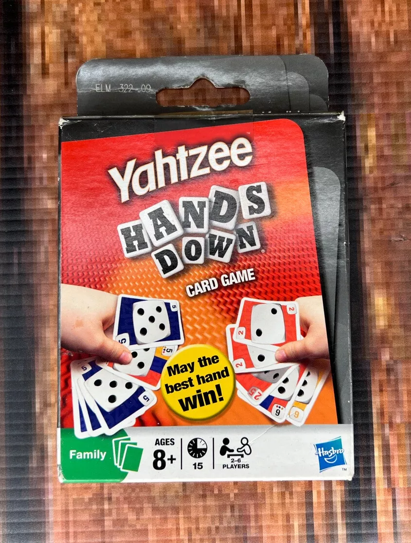 Yahtzee Hands Down Card Game, Uno Card Game, Crazy Eights Card