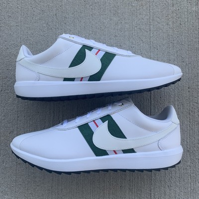 Womenâs Nike Cortez Golf Shoes White Green CI1670 102 Size 11 | eBay