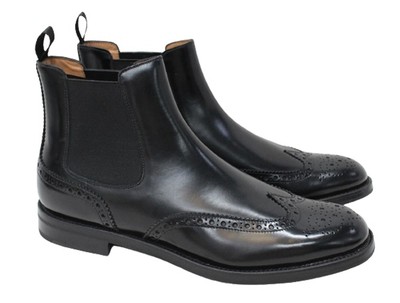 CHURCH'S Ladies Ketsby Black Leather 