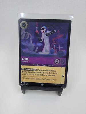 YZMA 2023 Disney Lorcana The First Chapter Alchemist #60/204 Foil 
