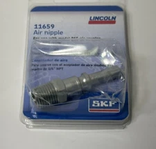 LINCOLN 11659 - Long Stem Air Nipple - For Use w/ 815 Air Coupler 1/4" NPT Male