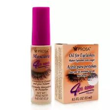 SET PROSA 1 RIMEL 4 IN 1 FORMULA TO EXTEND & GIVE VOLUME  + 1 OIL FOR EYELASHES