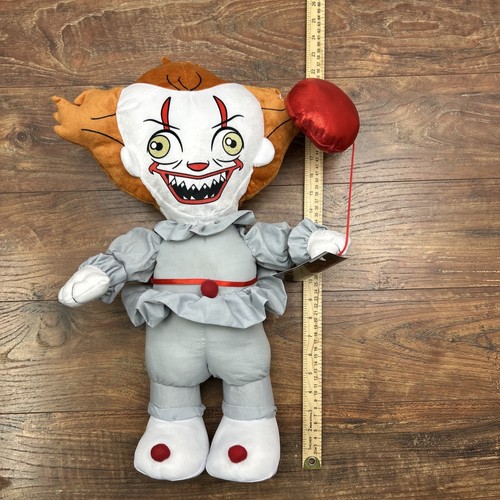 It Chapter 2 Pennywise Gemmy NWT Clown Plush 24” Stand Up Door Greeter New - Picture 5 of 6