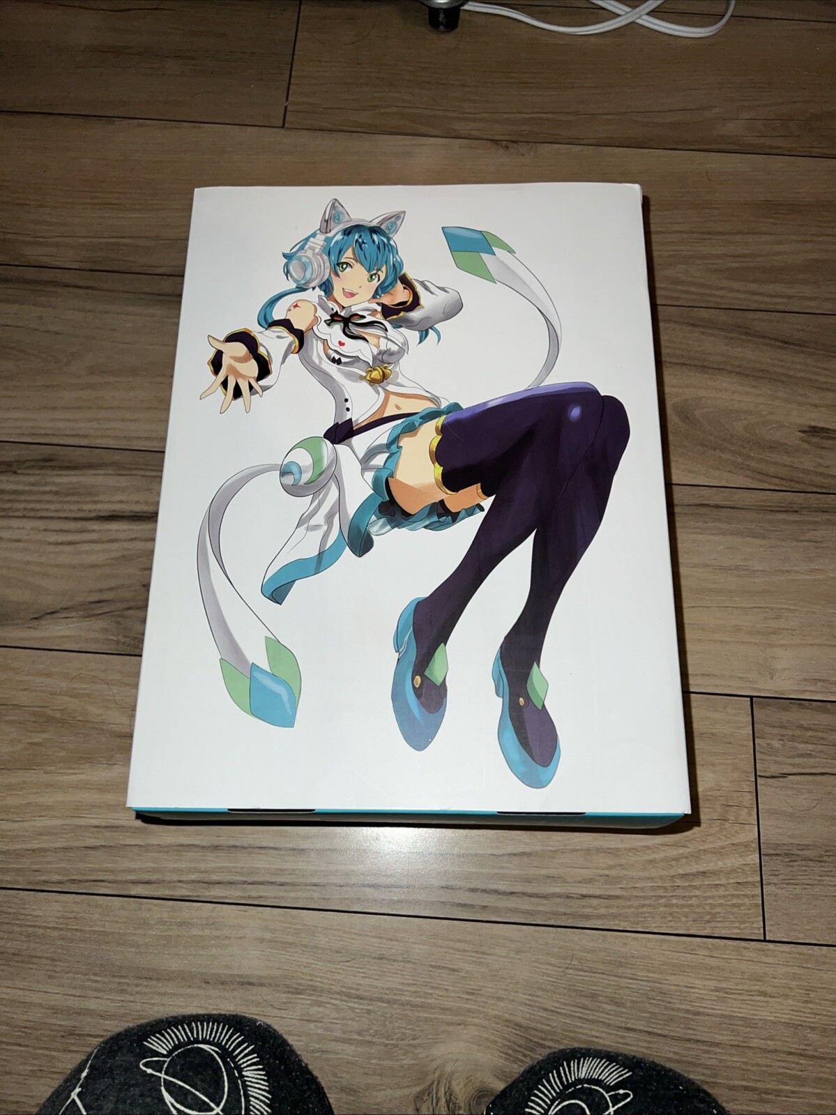 Axent Wear Blue Cat Ear Headphones with High-Performance Sound-image