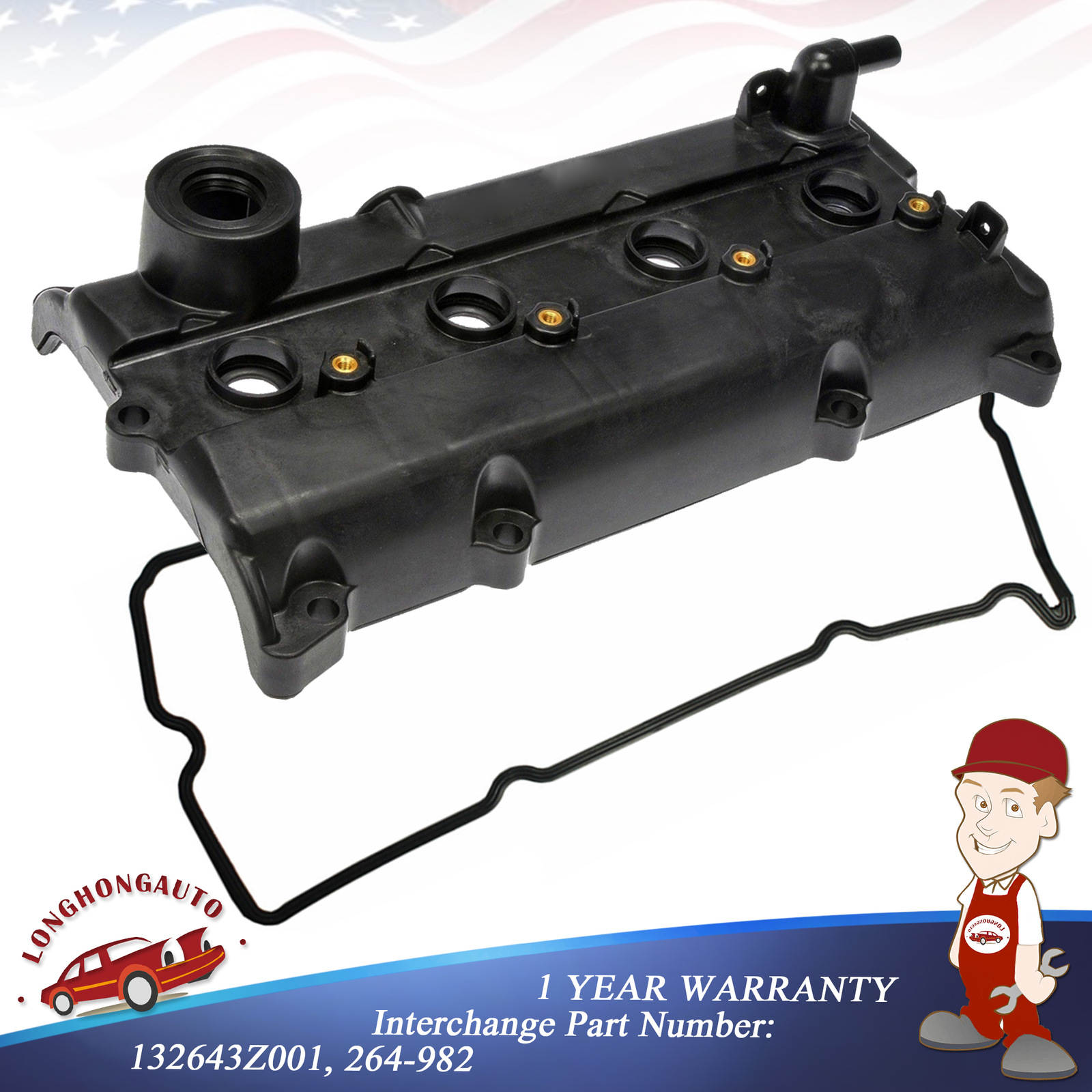 Set Valve Cover Tube Seals For 20022006 Nissan Altima Sentra