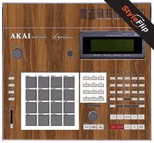 Akai MPC-60 Skin  Wood 2  Protective Decal  StyleFlip Skins